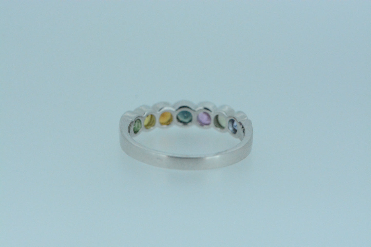 Multi Coloured Sapphire Ring