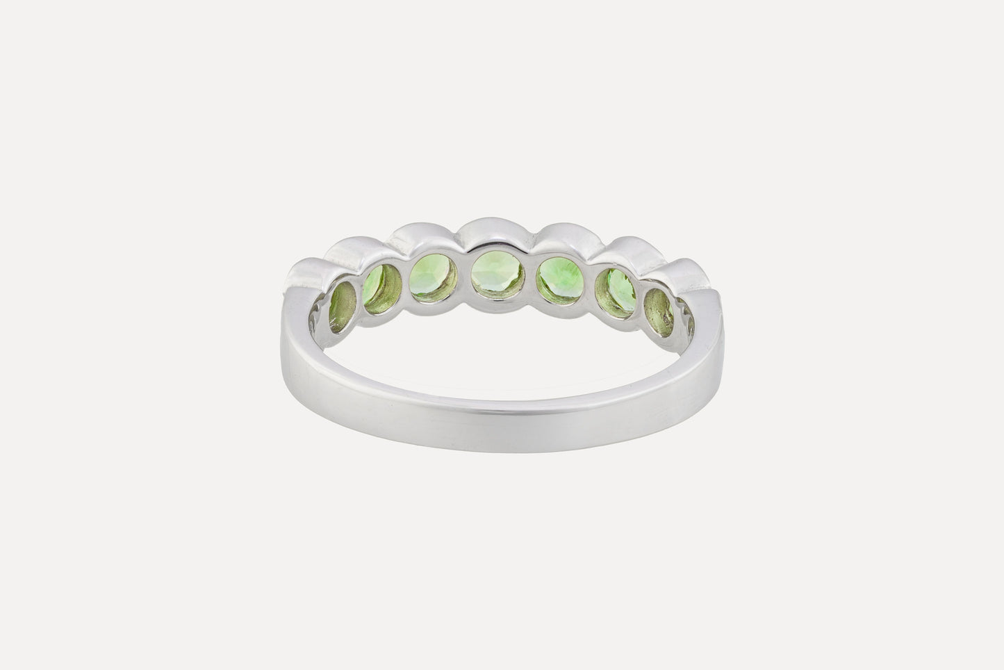 Tsavorite Silver Ring