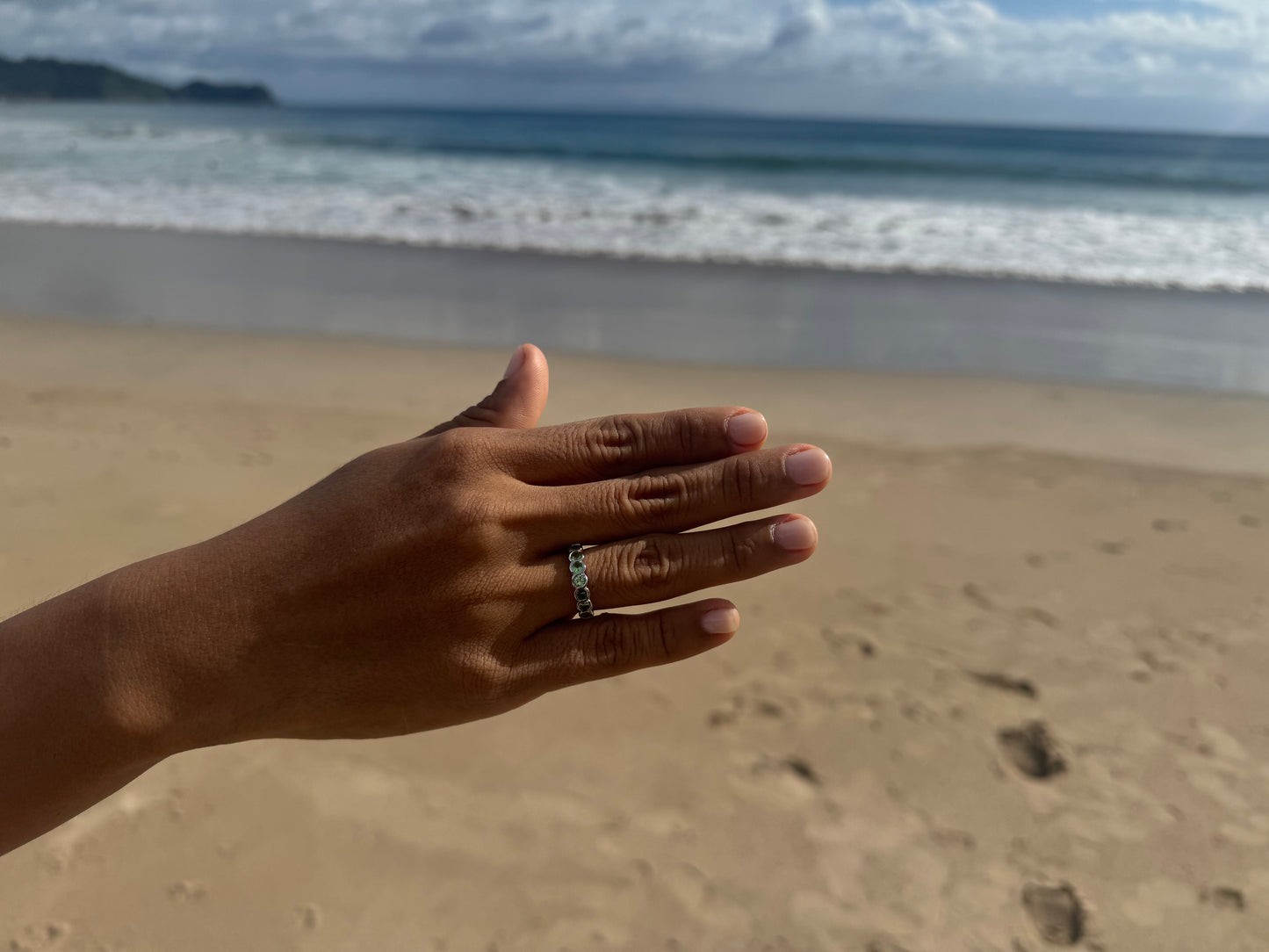Tsavorite Silver Ring