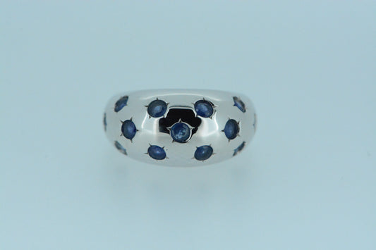 Sapphire Dome Ring