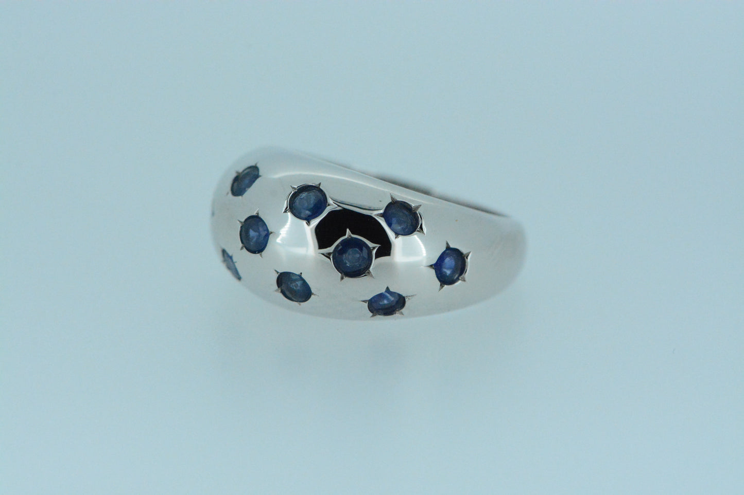 Sapphire Dome Ring
