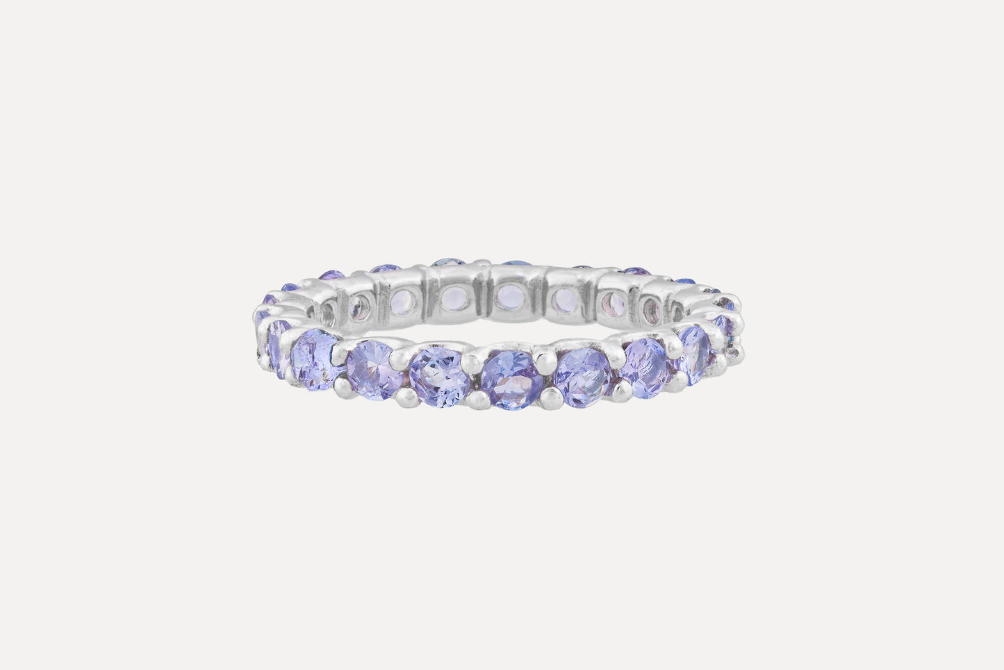 Tanzanite Eternity Ring