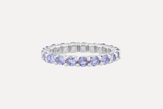 Tanzanite Eternity Ring