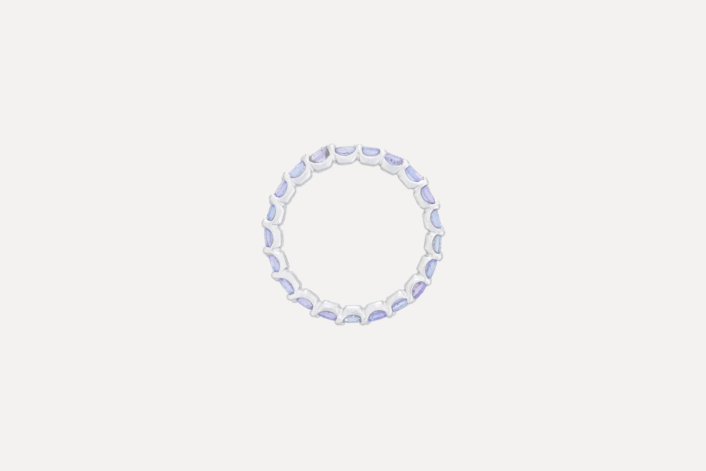 Tanzanite Eternity Ring