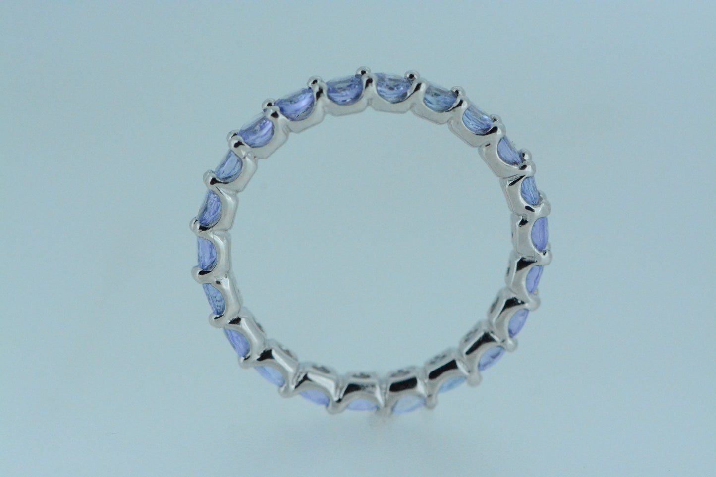Tanzanite Eternity Ring