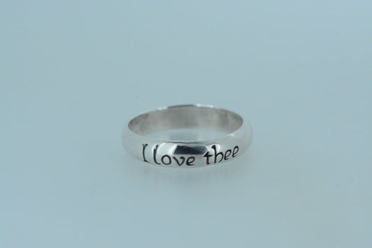 I Love Thee Ring