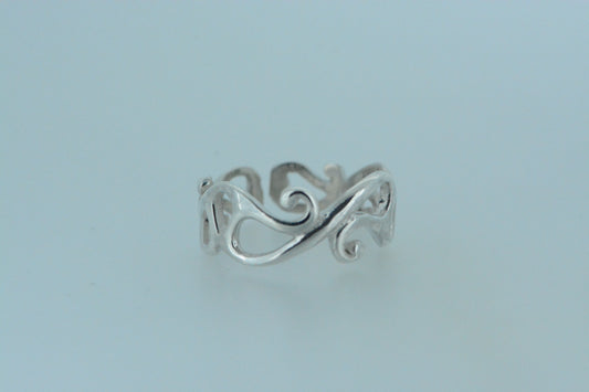 Open Swiggles Ring