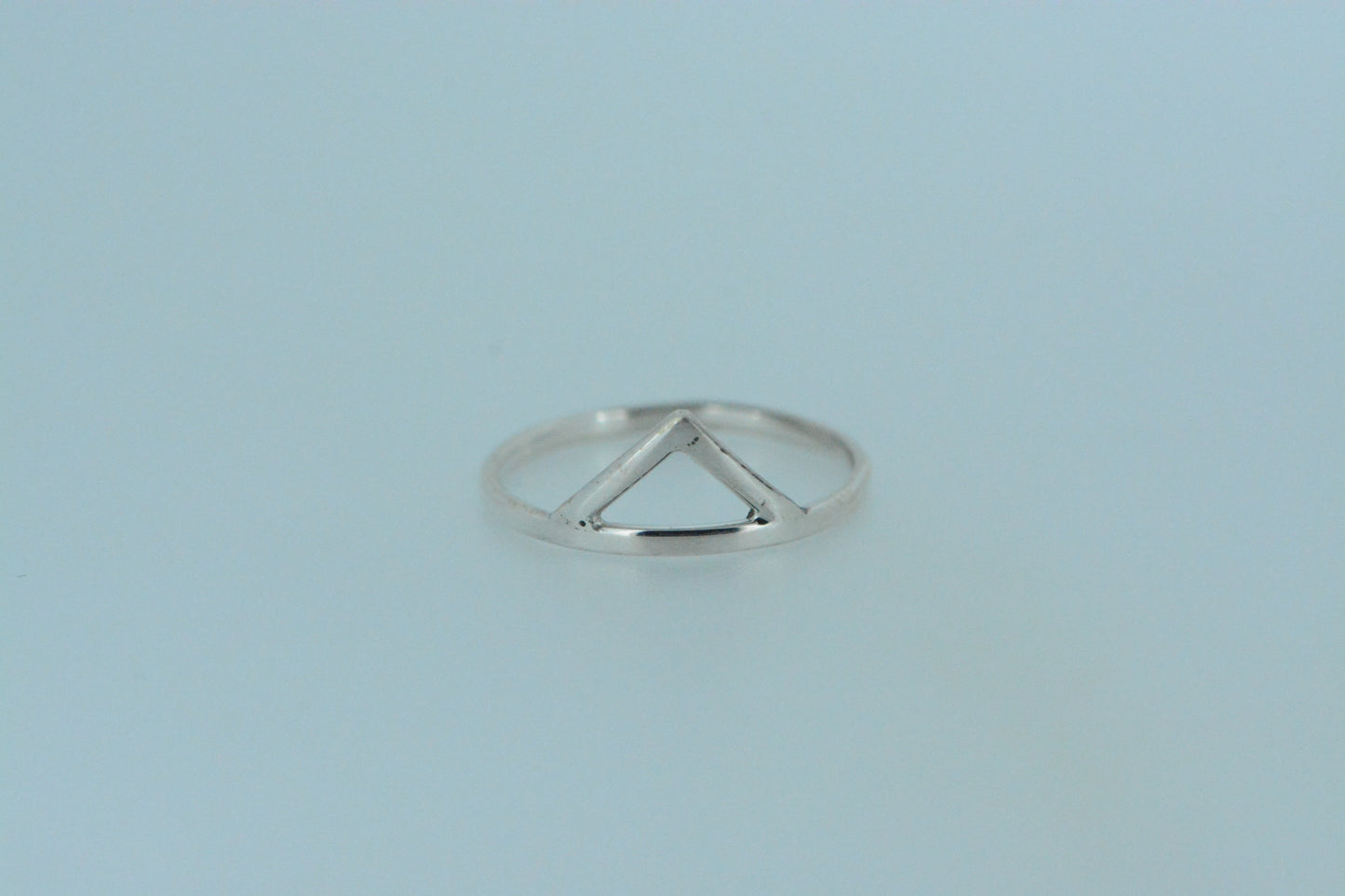 Simple Triangle Stack Ring
