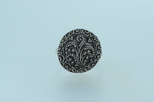 Balinese Circled Plant Ring