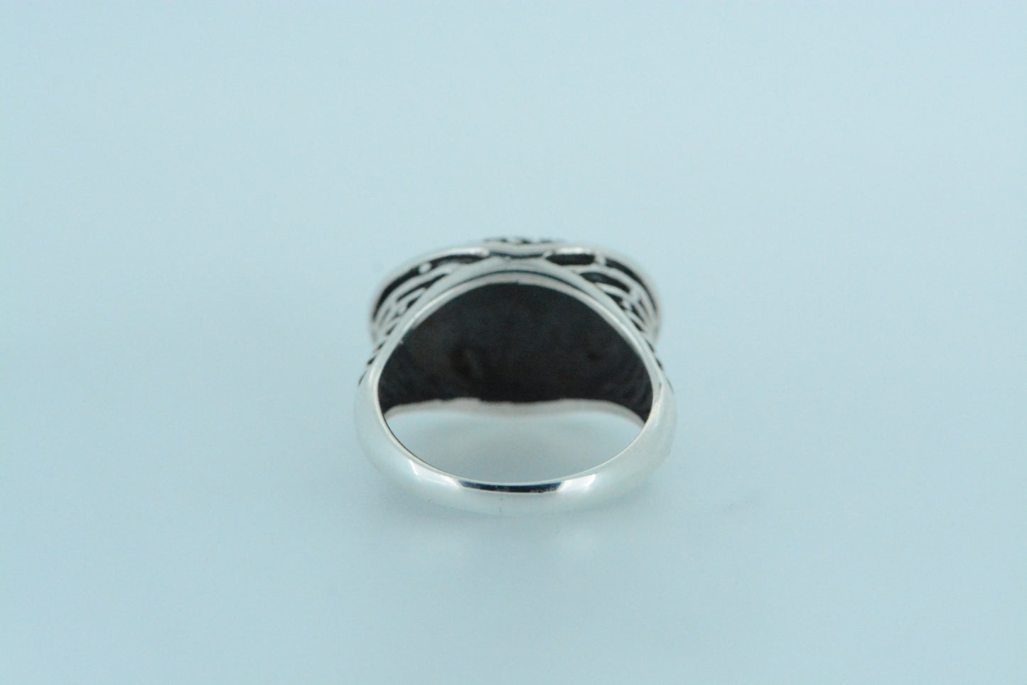 Oval Dome Shape Balinese Ring