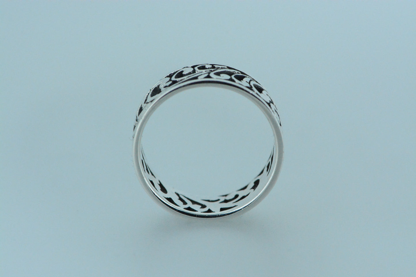 Swirly Patterned Ring