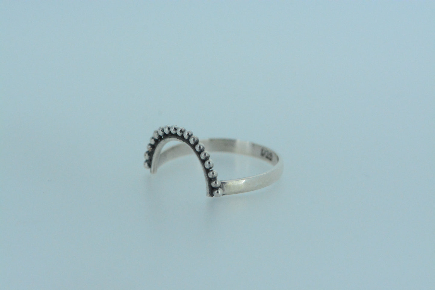 Semi Circle Stack Ring