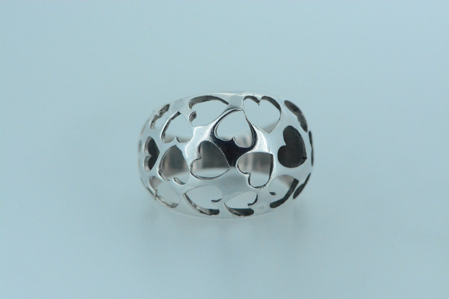 Chunky Multiple Hearts Ring