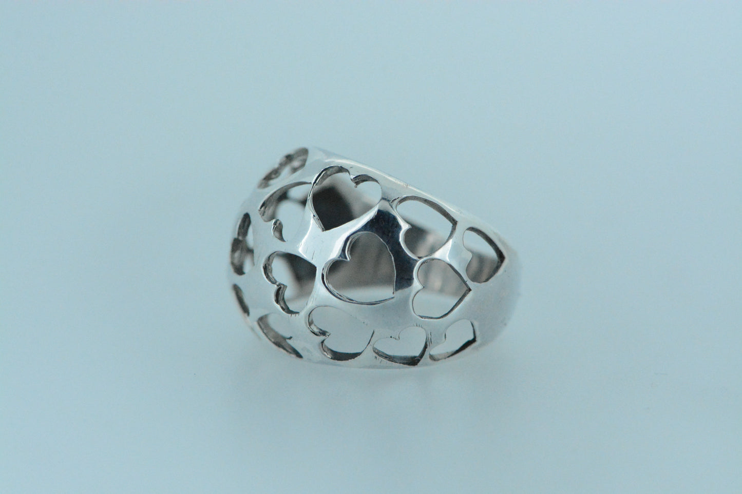 Chunky Multiple Hearts Ring