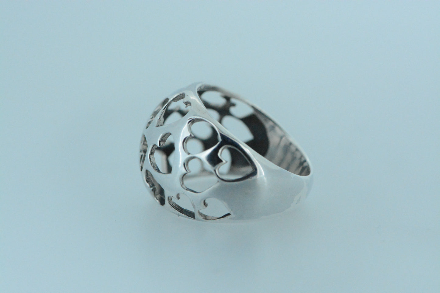 Chunky Multiple Hearts Ring