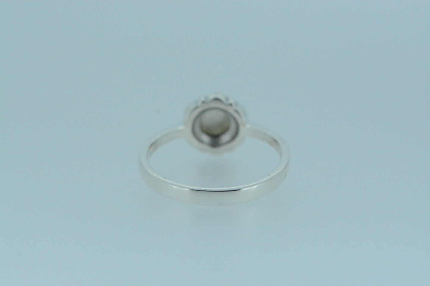 White Mother Of Pearl Ring