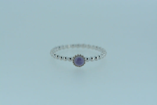 Gemstone Silver Ring