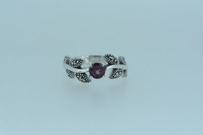 Rhodolite Sterling Silver Rings