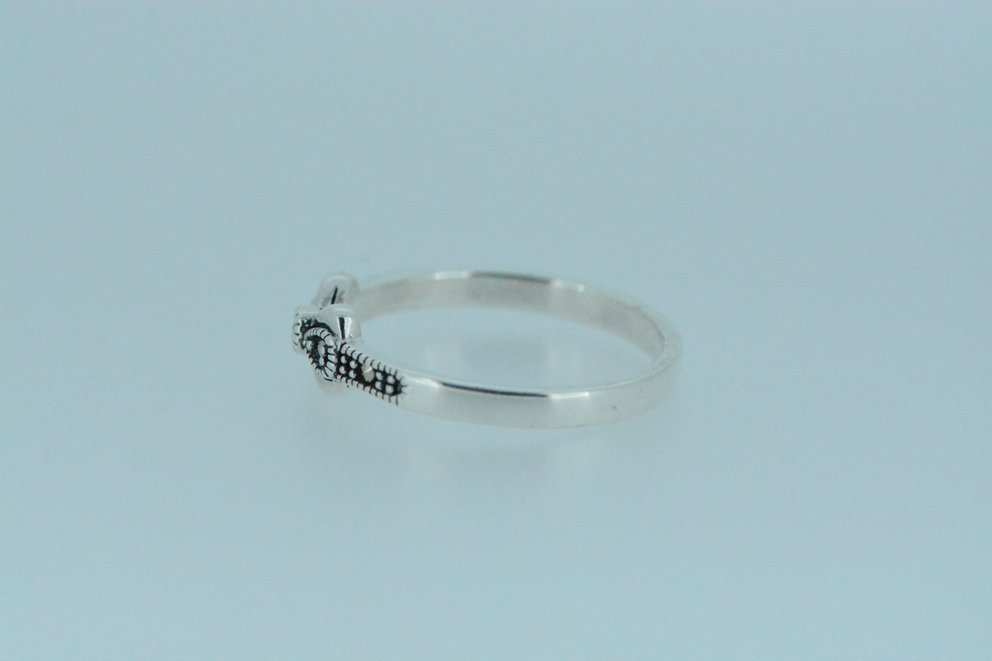 Marcasite Bow Ring