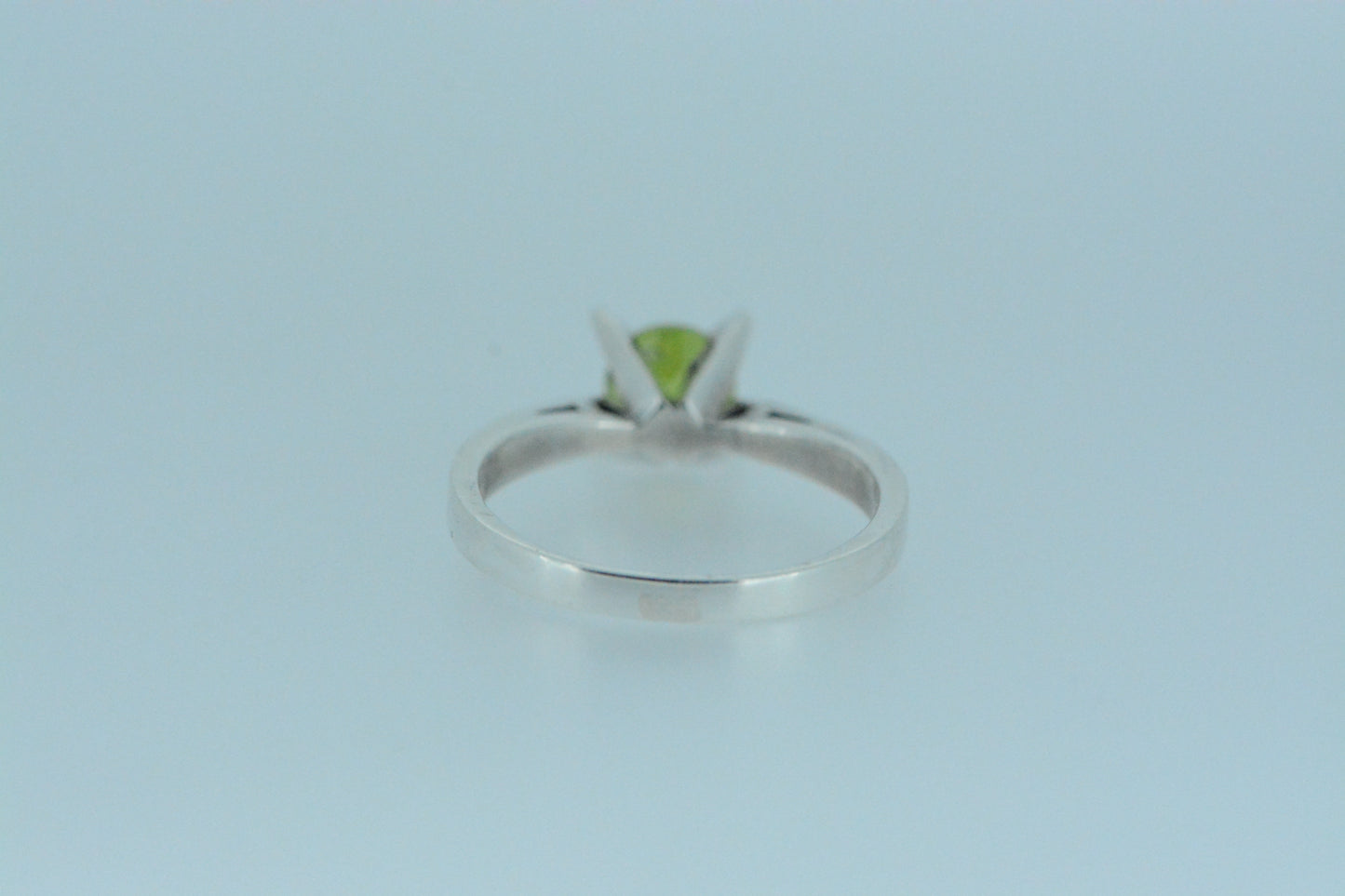 Peridot Solitaire Ring