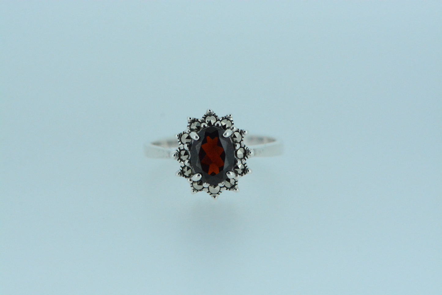 African Garnet Ring