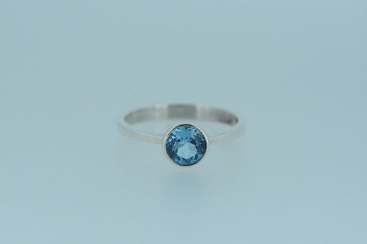 Blue Topaz Ring
