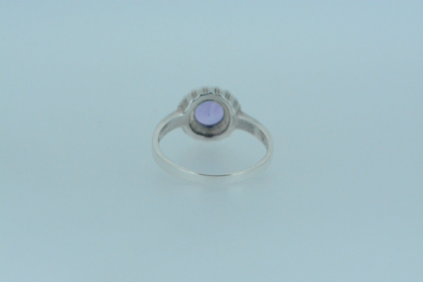 Amethyst Flower Ring
