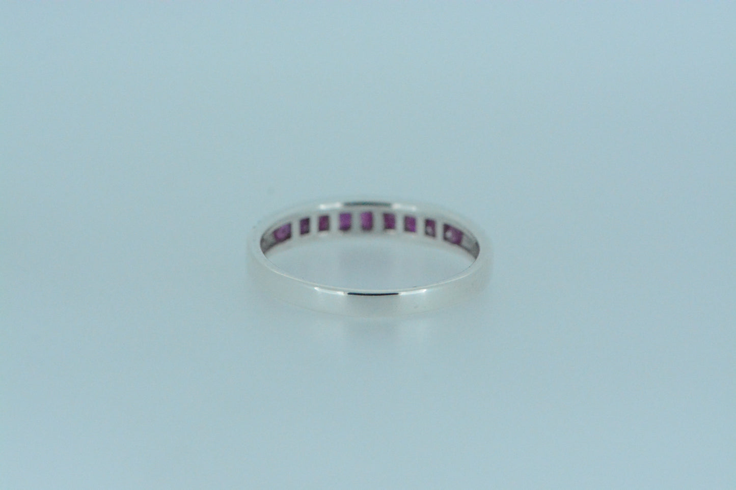 Ruby Silver Ring
