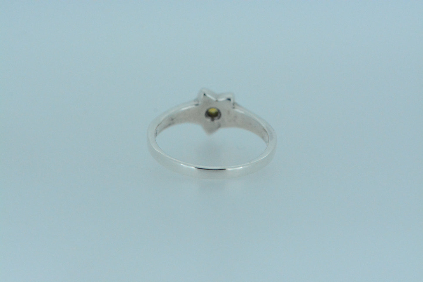 Mini Citrine Flower Ring