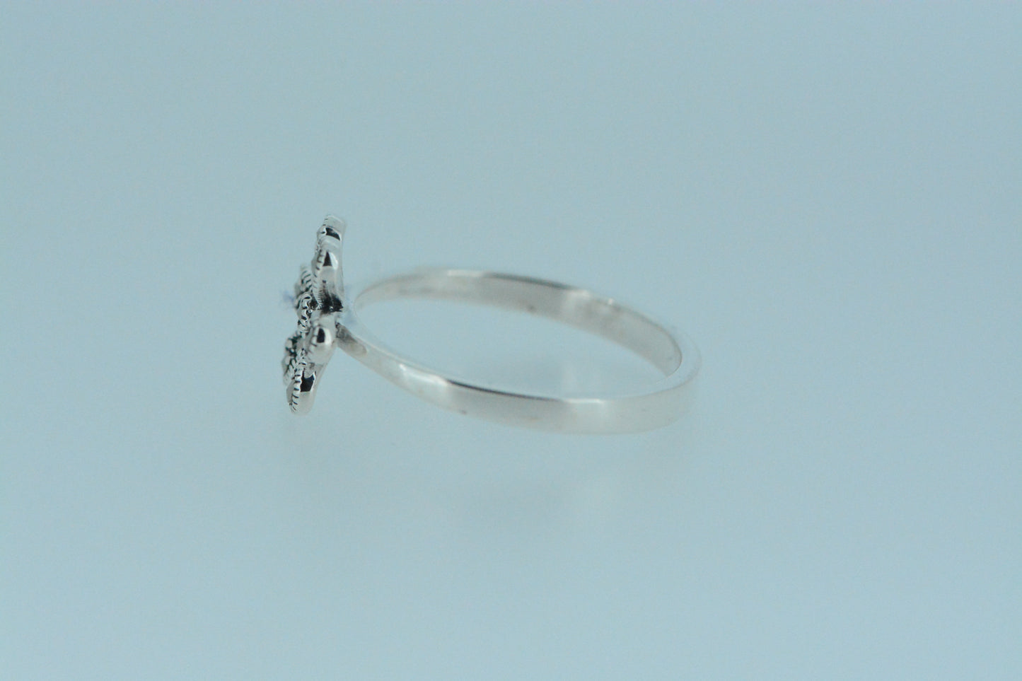 Marcasite Flower Ring