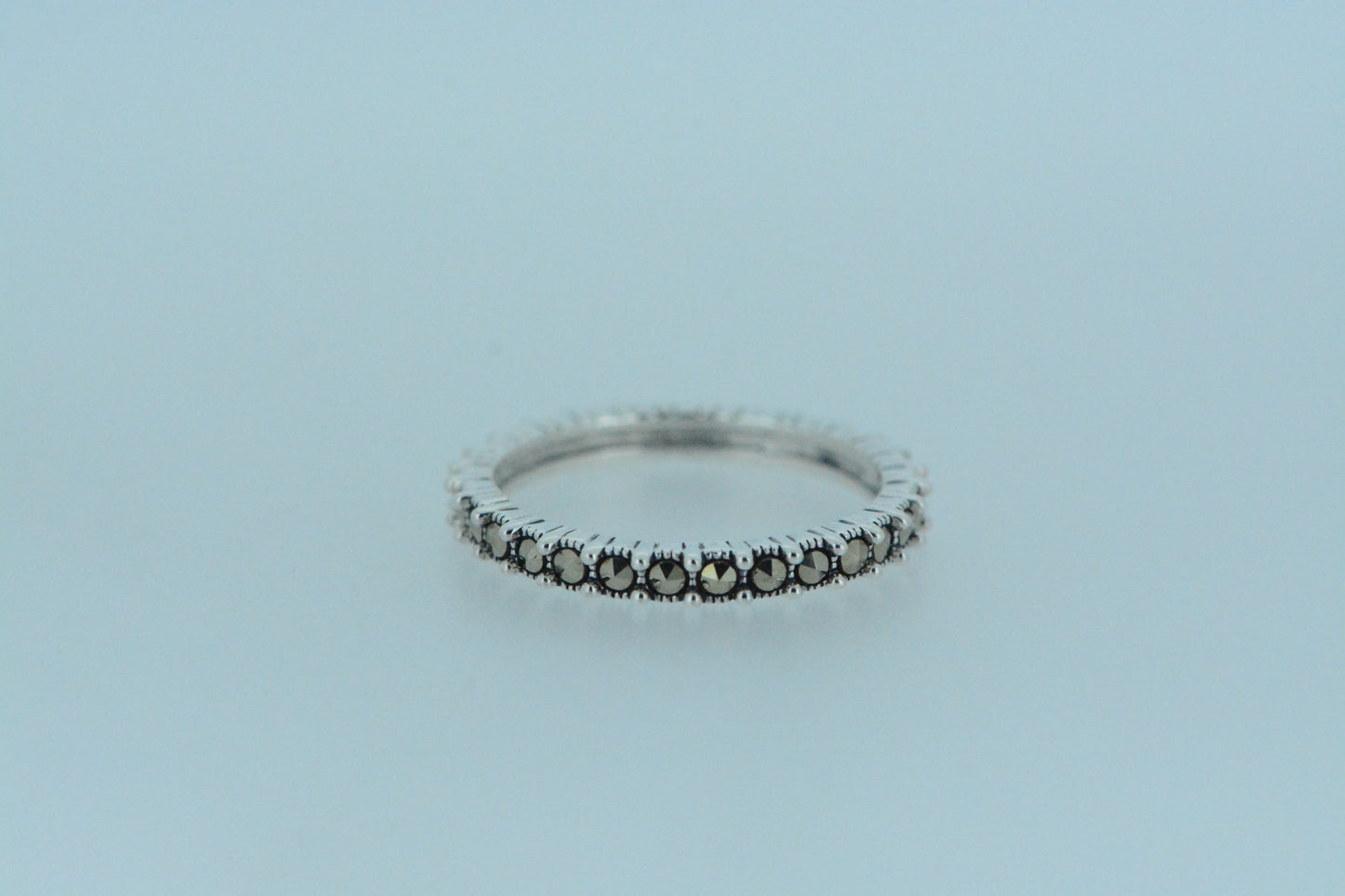 Marcasite Eternity Band