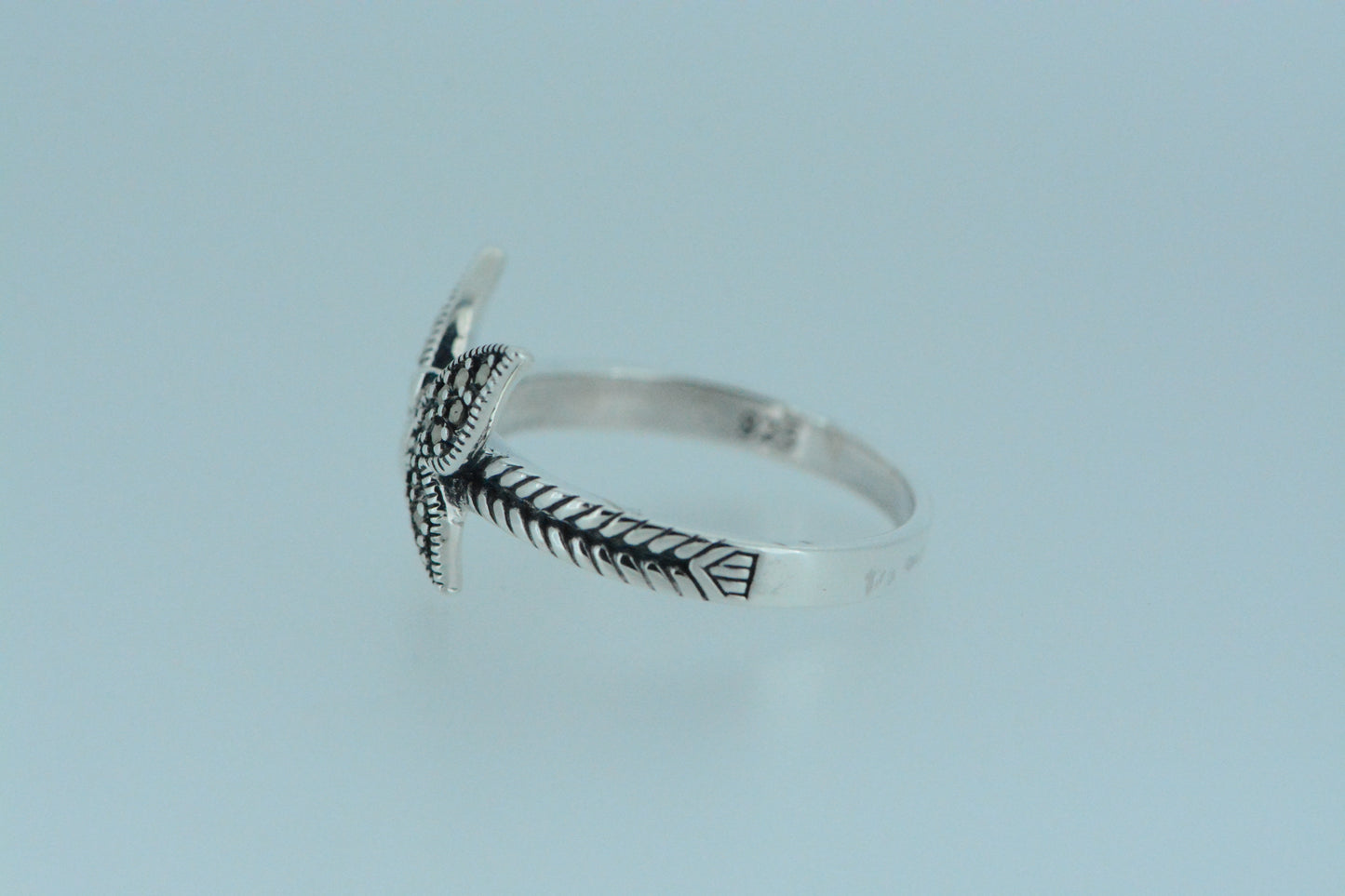 Marcasite Butterfly Ring