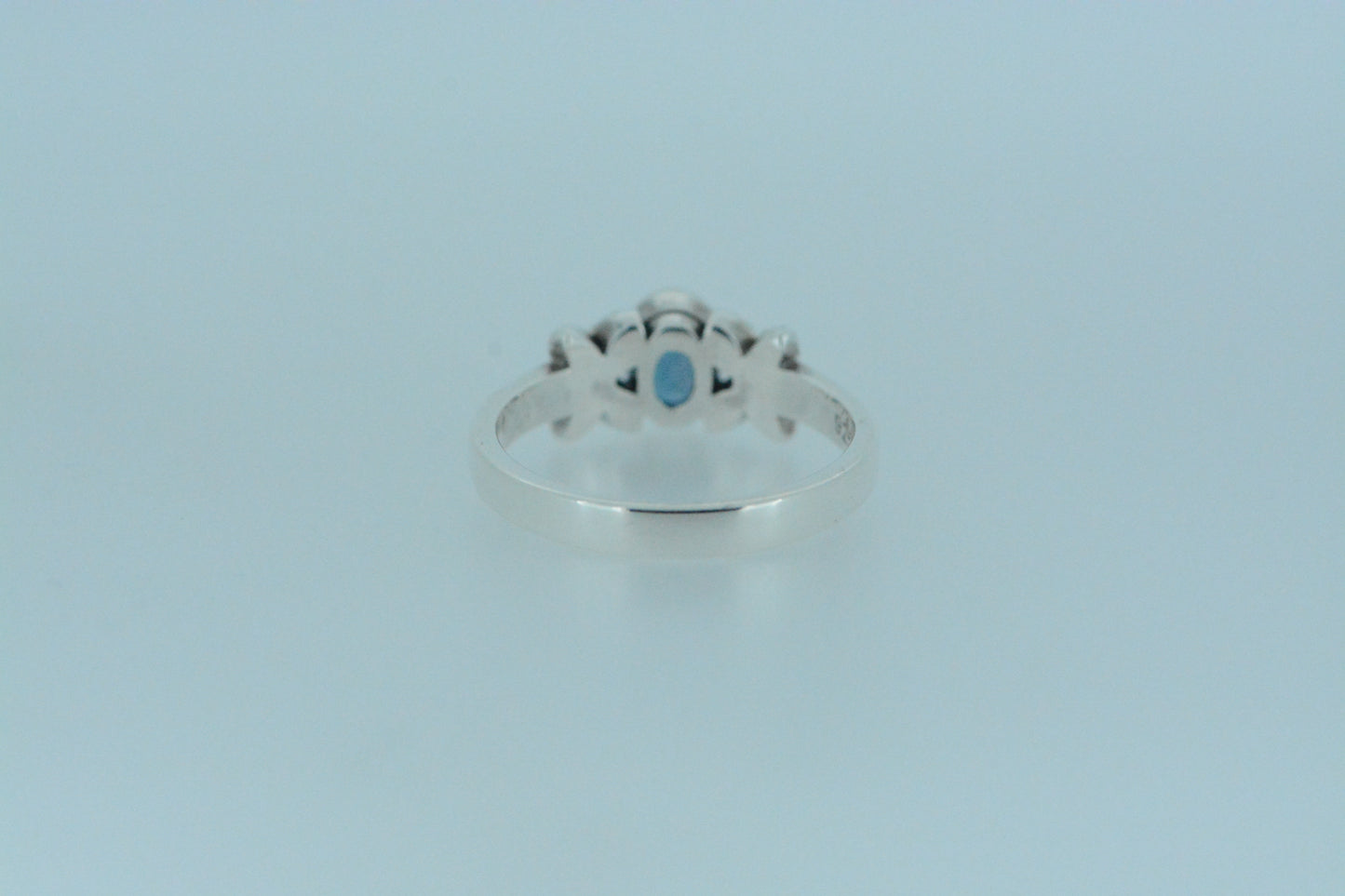 London Blue Topaz Silver Ring