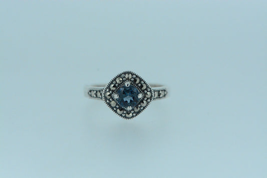 London Blue Topaz Ring