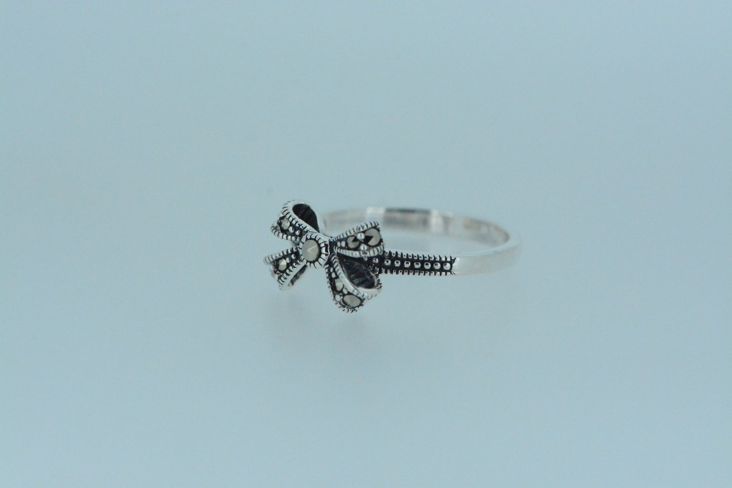 Marcasite Bow Ring