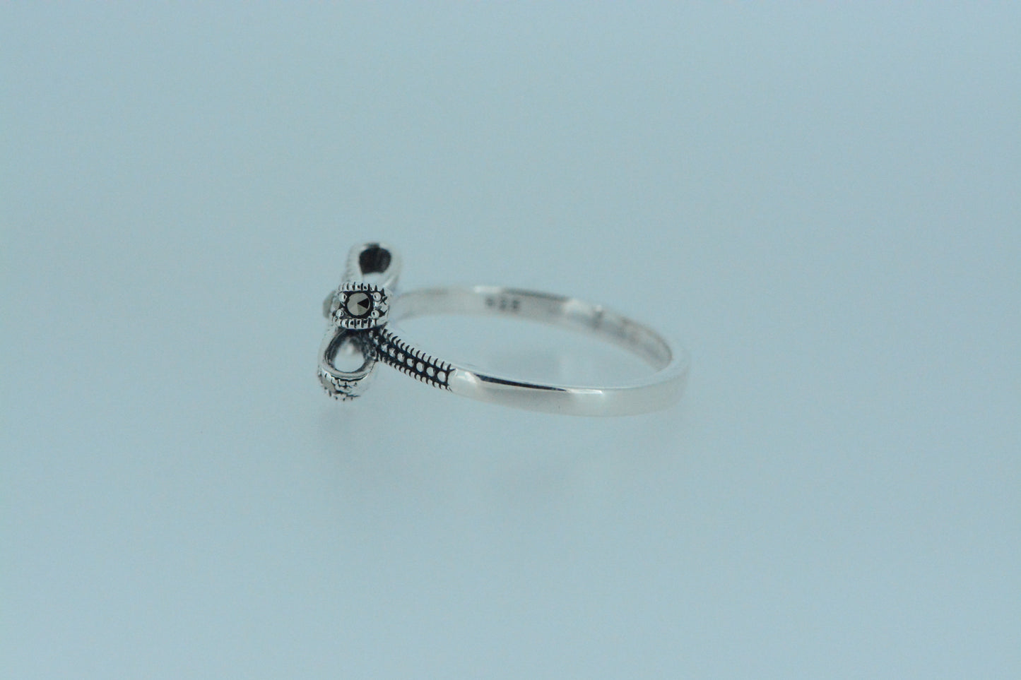 Marcasite Bow Ring