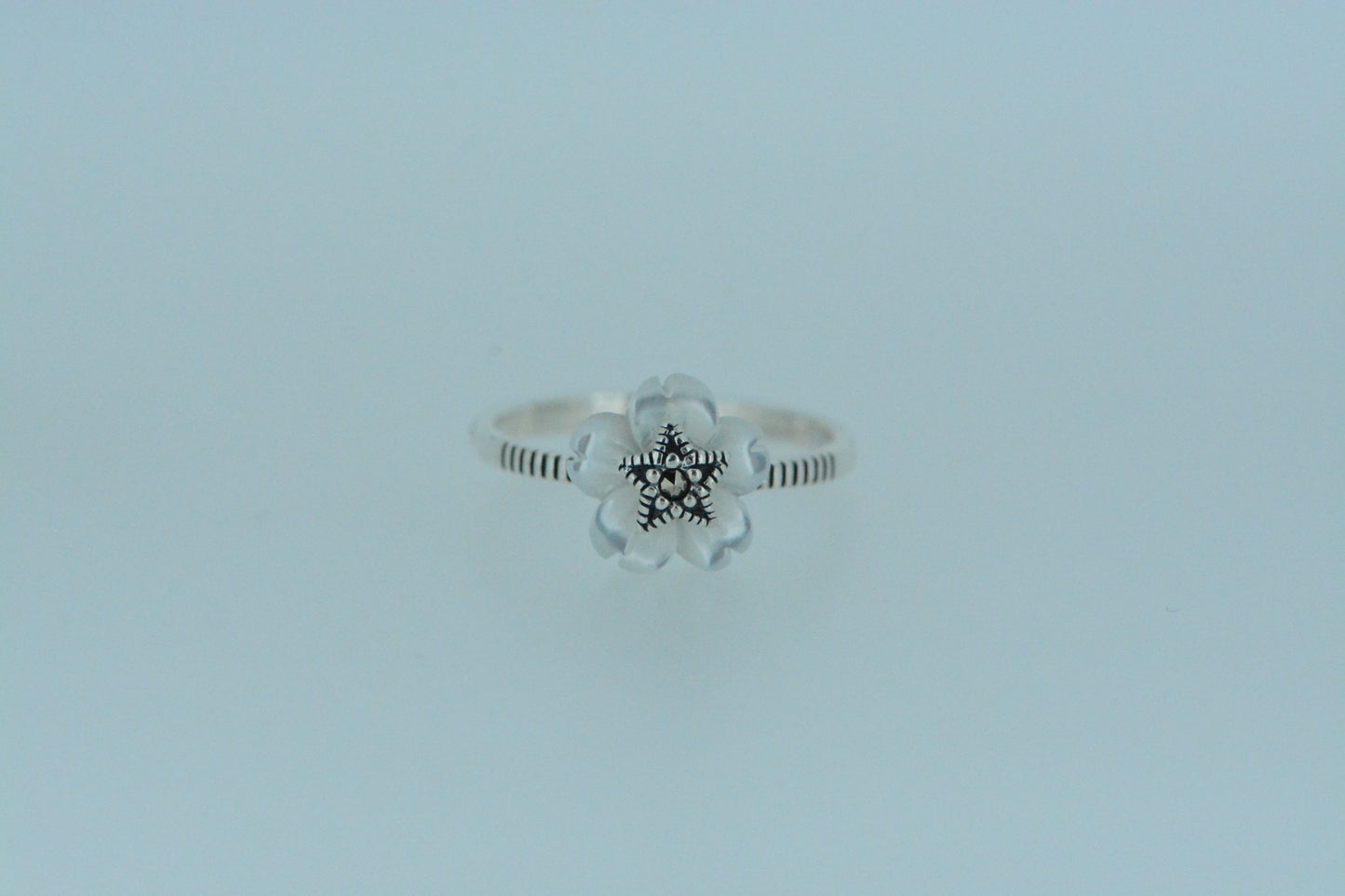 Shell Flower Ring