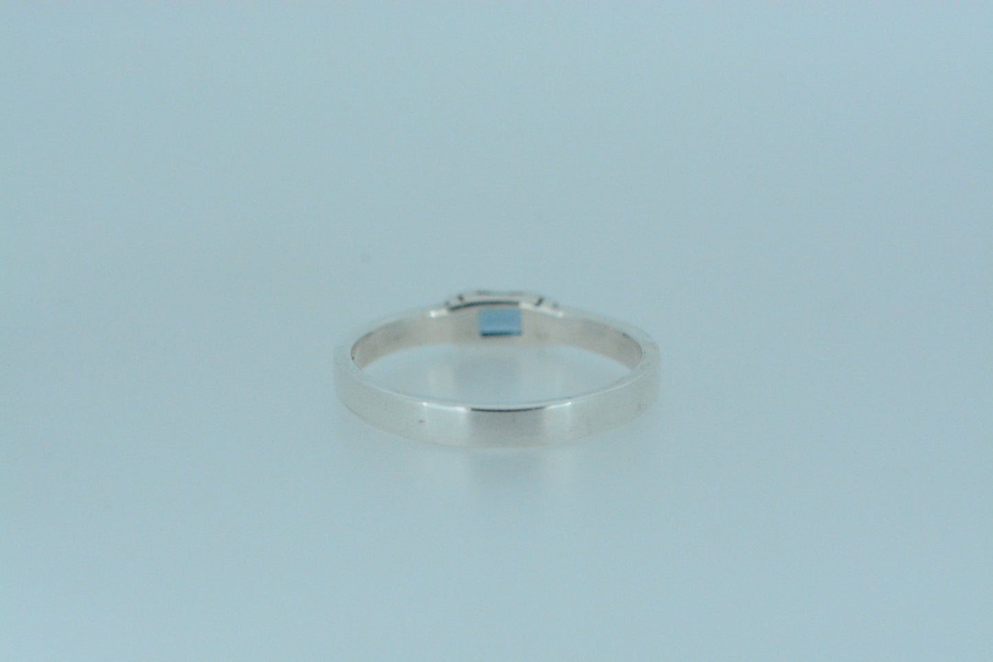 London Blue Topaz Solitaire Ring
