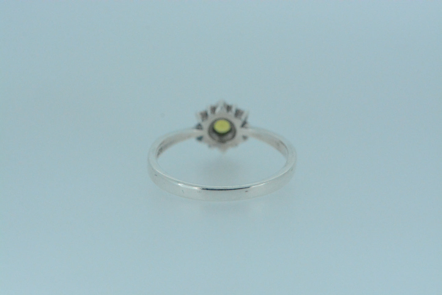 Citrine Flower Ring