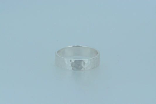 Hammered Band Ring