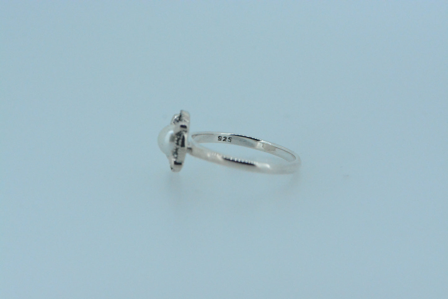 Pearl & Marcasite Ring