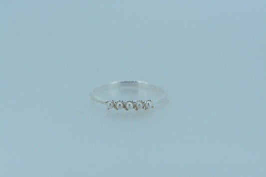 Multiple Mini Pearls Ring