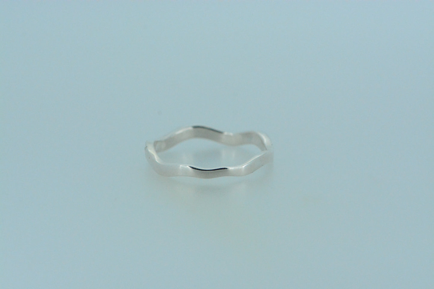 Wiggly Marcasite Silver Ring