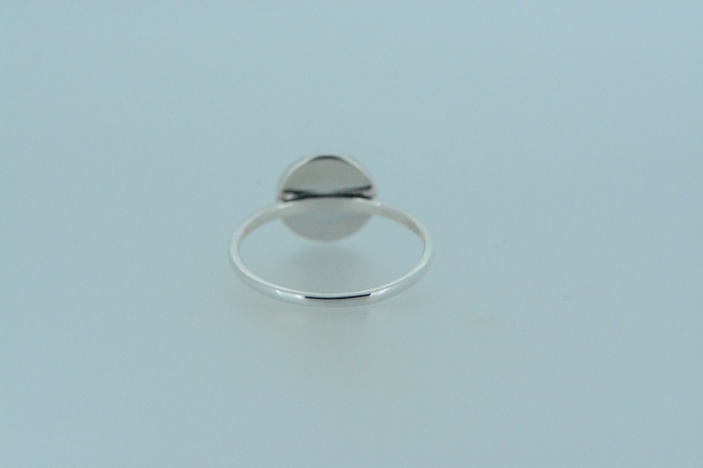 Marcasite & Brushed Circle Ring